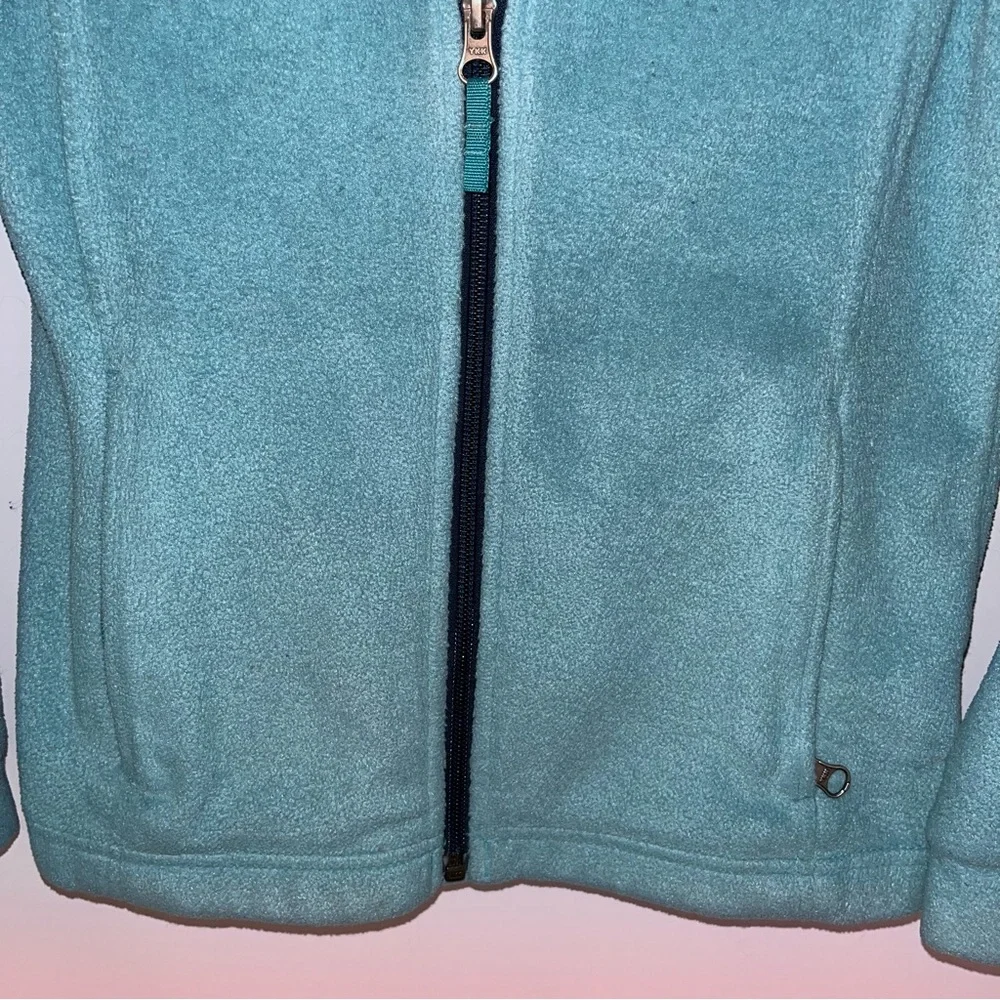 COLUMBIA Youth Girls Blue Full Zip Jacket Medium 10/12